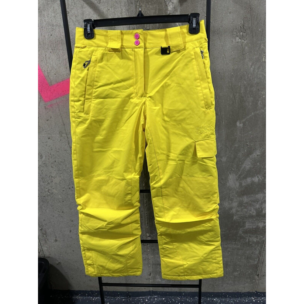 Powder Room Classic Series Youth Girls Core 5000mm Snow Snowboard Ski Pants L